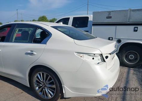 2024 Infiniti Q50 Luxe из США, поврежденный, VIN JN1EV7BP1RM600612